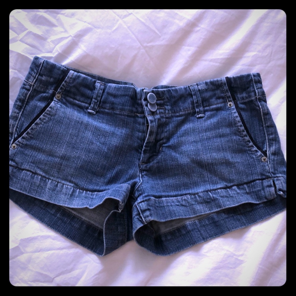 American Eagle Denim Shorts Sz 8